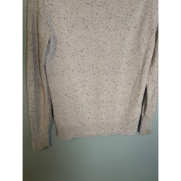 Everlane Women's The Grade A Cashmere Crewneck Sweater Speckled Grey Size Small - Picture 8 of 10